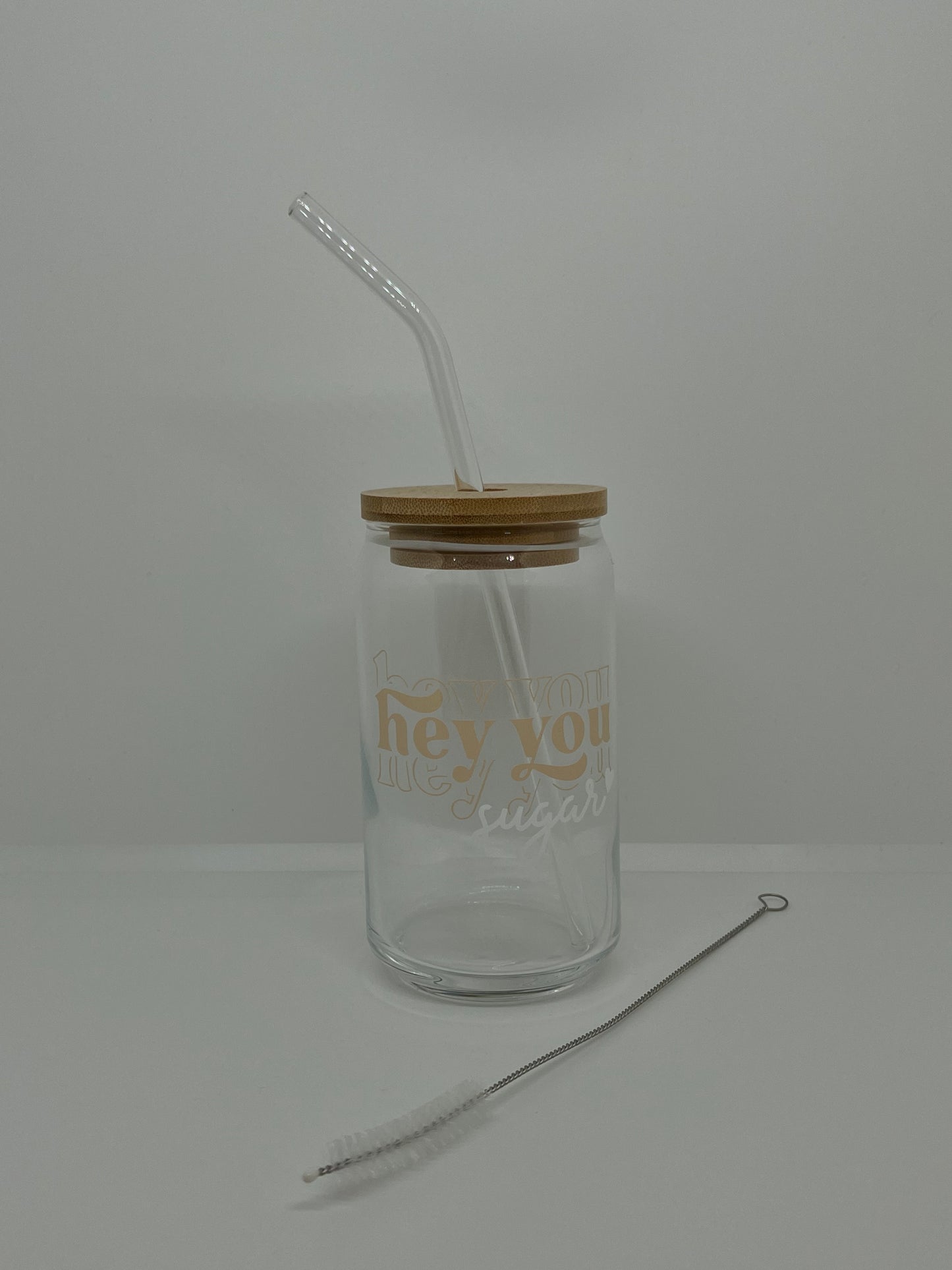 "Hey You, Sugar" Drinkglas