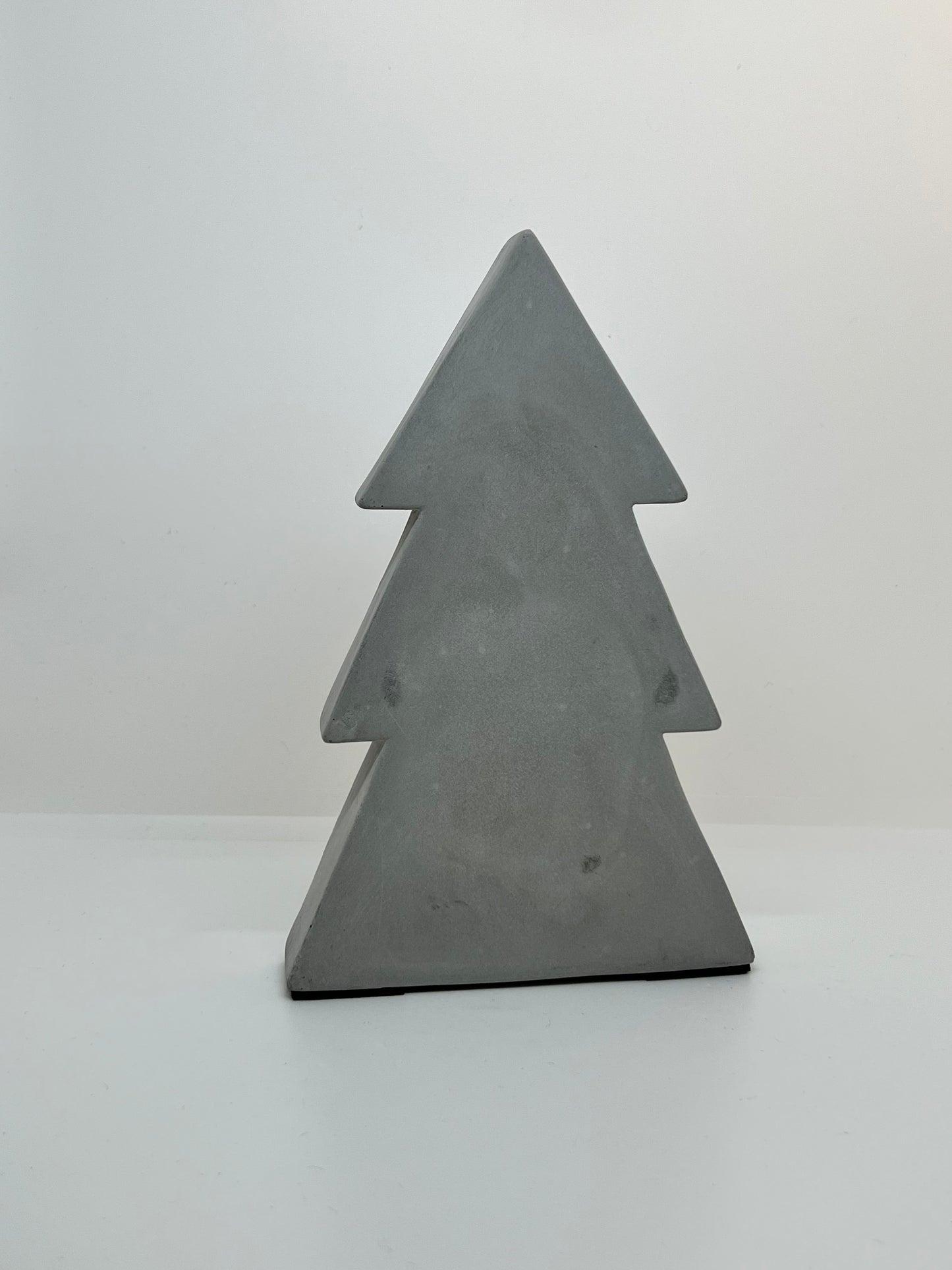 Concrete christmas tree