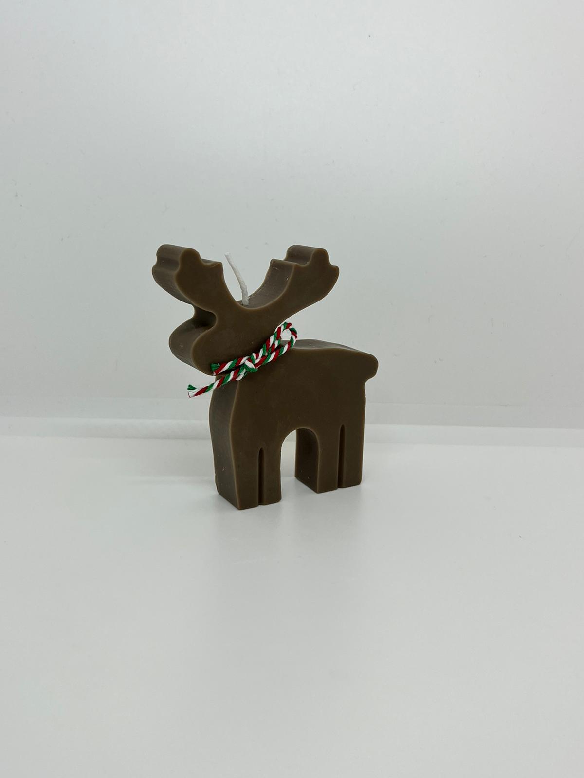 Kerst rendier bruin